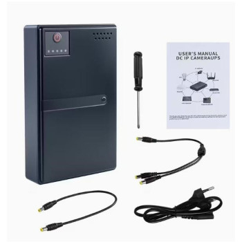 Mini DC UPS, універсальний блок безперебійного живлення з виходами 5V/9V/12V (8 годин роботи роутера)