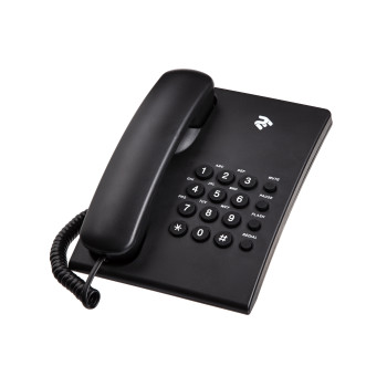 2E AP-210 Black, дротовий телефон