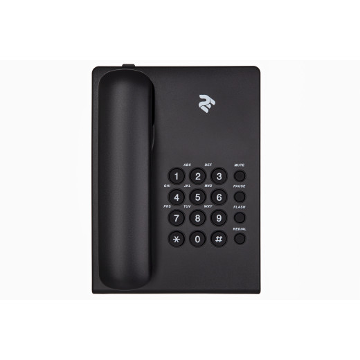 2E AP-210 Black, дротовий телефон - 680051628745