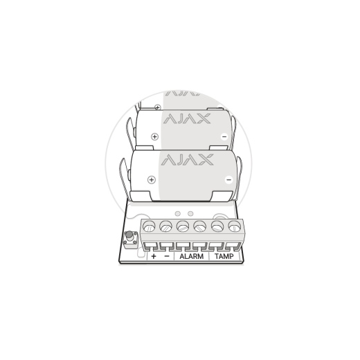 Бездротовий модуль для інтеграції сторонніх датчиків Ajax Transmitter - 000007487