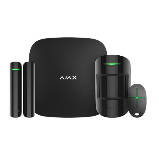Комплект сигналізації Ajax StarterKit Plus чорний - 000019991