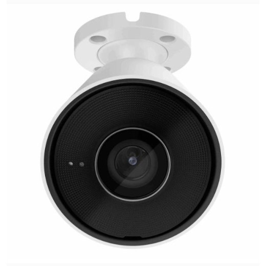 Ajax BulletCam (5 Mp/2.8 mm) White, дротова IP-камера 5 Мп з PoE, мікрофоном та широким кутом огляду - 000039294