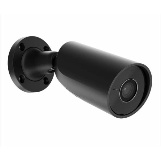 Ajax BulletCam (5 Mp/4 mm) Black, дротова IP-камера 5 Мп з PoE, мікрофоном та об'єктивом 4 мм - 000039297