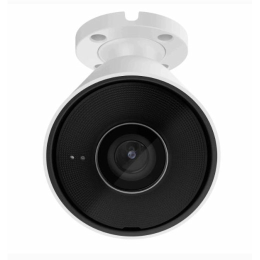 Ajax BulletCam (8 Mp/2.8 mm) White, дротова IP-камера 8 Мп з PoE, ширококутним об'єктивом та підтримкою AI-аналітики - 000039299