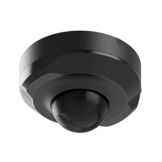 Ajax DomeCam Mini (5 Mp/2.8 mm) Black, дротова IP-камера 5 Мп з PoE, мікрофоном та широким кутом огляду - 000039320