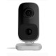 Ajax IndoorCam White, Wi-Fi IP-камера з ІЧ датчиком руху, мікрофоном та вбудованою AI-аналітикою