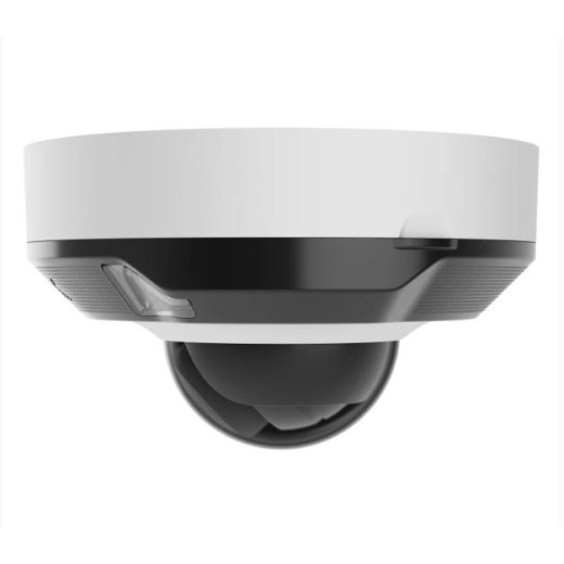 Ajax DomeCam Mini HL (5 Mp/4 mm) White, дротова IP-камера 5 Мп з PoE, мікрофоном та AI-аналітикою - 000059524