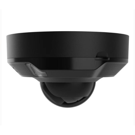 Ajax DomeCam Mini HL (8 Mp/4 mm) Black, дротова IP-камера 8 Мп з PoE, мікрофоном та AI-аналітикою - 000059529