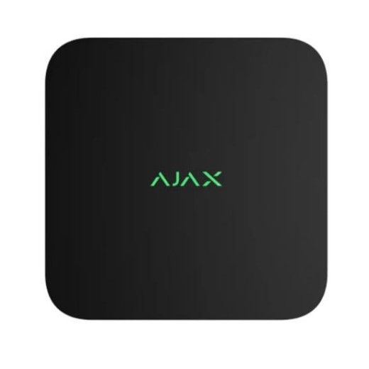 Ajax NVR (8ch) (8EU) Black, мережевий відеореєстратор для IP-камер, HDMI, SATA - 000034515