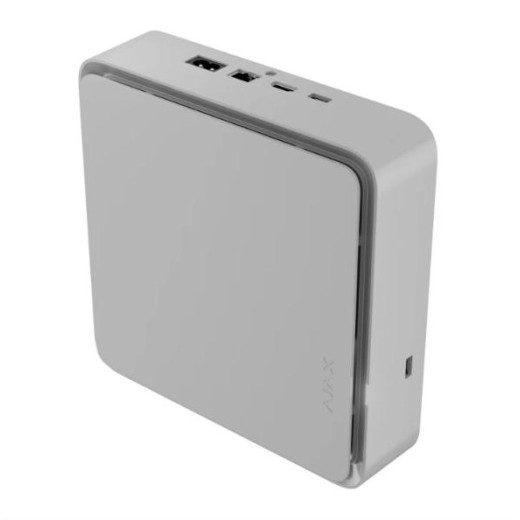 Ajax NVR HAC (16ch) (8EU) White, мережевий відеореєстратор для IP-камер, HDMI, SATA - 000058743