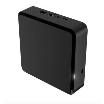 Ajax NVR HAC (8ch) (8EU) Black, мережевий відеореєстратор для IP-камер, HDMI, SATA