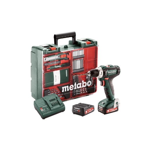 Акумуляторний дриль-шурупокрут Metabo PowerMaxx BS 12 Set - 601036870