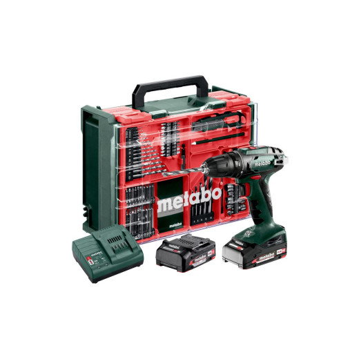 Акумуляторний дриль-шурупокрут Metabo BS 18 Set - 602207710