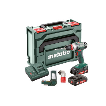 Акумуляторний дриль-шурупокрут Metabo BS 18 Quick Set metaBOX 145