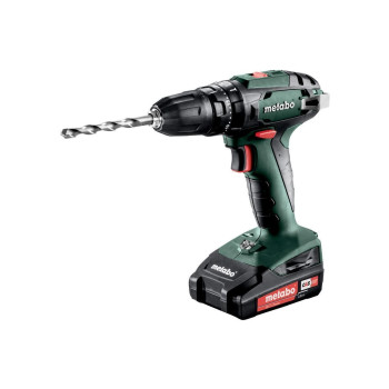 Акумуляторний ударний дриль-шурупокрут Metabo SB 18 metaBOX 145