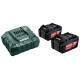 Базовий комплект Metabo Li-Power 18В 2 x 4.0 А·год + ASC 55