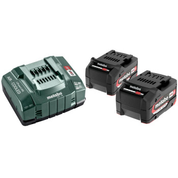 Базовий комплект Metabo Li-Power 18В 2 x 5.2 А·год + ASC 145