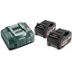 Базовий комплект Metabo Li-Power 18В 2 x 5.2 А·год + ASC 145