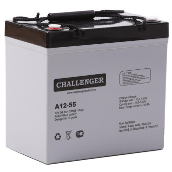 Challenger A12-55, акумуляторна батарея 