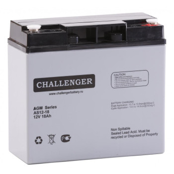 Challenger AS12-18, акумуляторна батарея