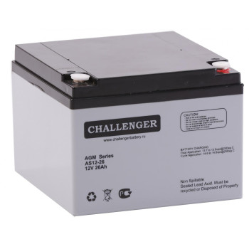 Challenger AS12-26, акумуляторна батарея