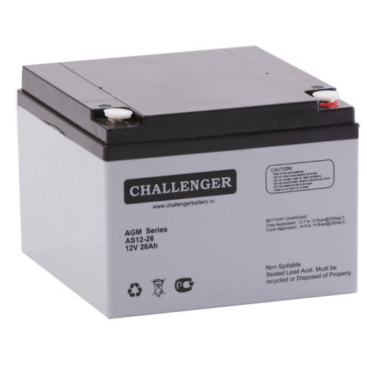 Challenger AS12-26, акумуляторна батарея - AS12-26