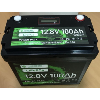 Акумулятор LiFePO4 12.8V 100Ah з BMS, літій-залізо-фосфатна батарея для ДБЖ, сонячних систем та інверторів