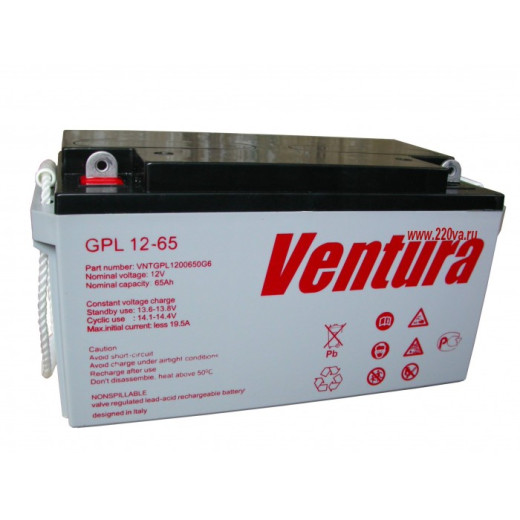 Ventura GPL 12-65, акумуляторна батарея - GPL 12-65