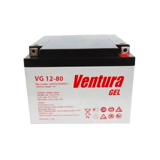 Ventura VG 12-80 Gel, акумуляторна батарея - VG 12-80 Gel 