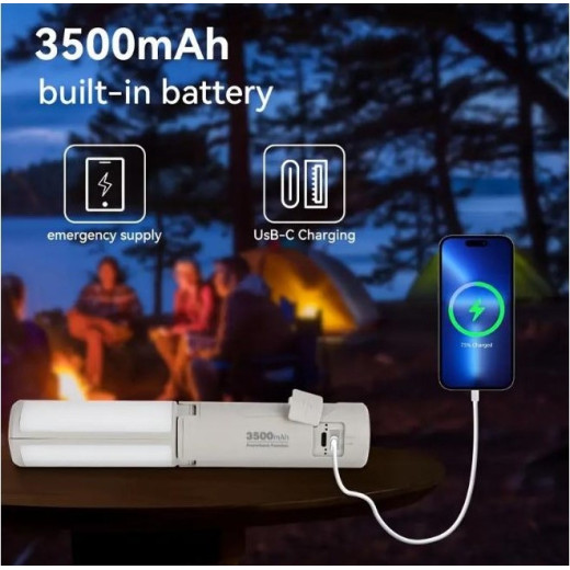 Водостійкий зарядний ліхтар 3600mAh, до 8 годин роботи - XST-M26