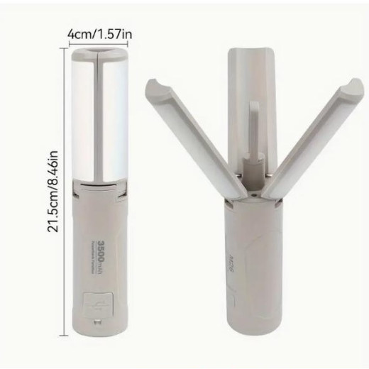 Водостійкий зарядний ліхтар 3600mAh, до 8 годин роботи - XST-M26