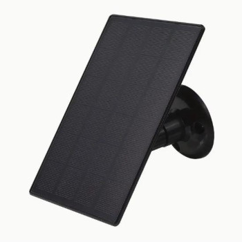 Сонячна панель з 360° монтажем, сумісна з USB та Type-C, для камер безпеки та зовнішніх пристроїв