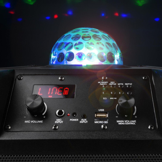 Ibiza Kube 60 Black Портативна переносна акустична система - IBIZA Kube 60