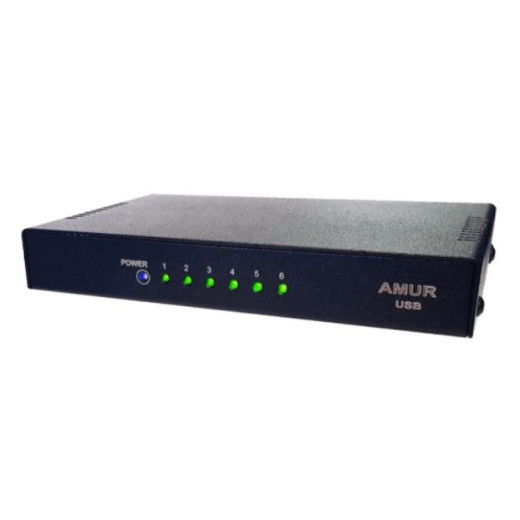 AMUR-USB-A-6/4, система запису телефонних розмов - AMUR-USB-A-6/4