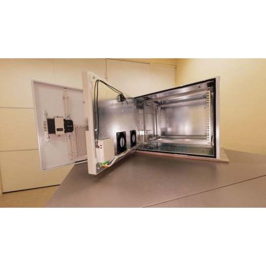 Кліматична шафа CSV 7U-450 PPP зовнішнього виконання, 19", IP54, з обігрівом та вентиляцією - CSV 7U-450 PPP