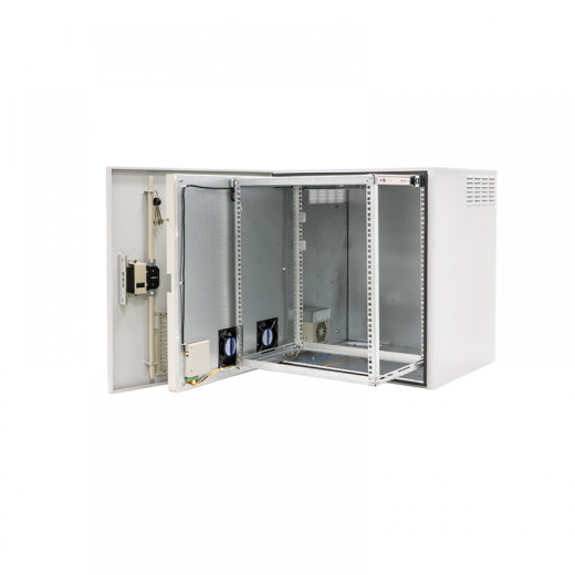 Кліматична шафа CSV 15U-450 PPP зовнішнього виконання, 19", IP54, з обігрівом та вентиляцією - CSV 15U-450 PPP
