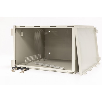 Шафа антивандальна CSV AV 7U-450 настінна, 19", 7U, глибина 450 мм, металева