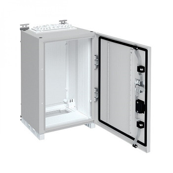 Щит Univers IP55/II 500x300x275, сірий, 1 секція, Hager