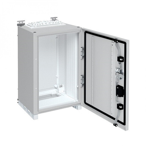 Щит Univers IP55/II 500x300x275, сірий, 1 секція, Hager - FR31S