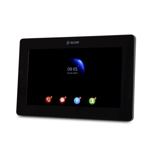 BCOM BD-770FHD/T Black, Wi-Fi відеодомофон 7", IPS дисплей, Tuya Smart, Full HD - 215032