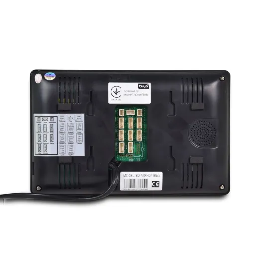 BCOM BD-770FHD/T Black, Wi-Fi відеодомофон 7", IPS дисплей, Tuya Smart, Full HD - 215032