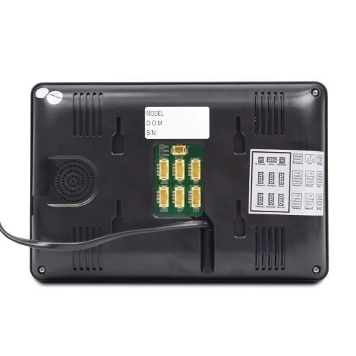Комплект відеодомофона BCOM BD-780FHD Black Kit, IPS дисплей 7", Full HD відеопанель у комплекті - 240562