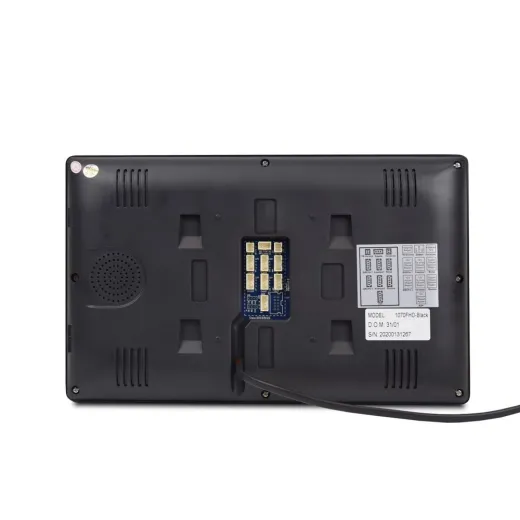 BCOM BD-1070FHD/T Black, відеодомофон 10", IPS сенсорний екран, Wi-Fi, Tuya Smart, Full HD - 240548