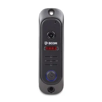 BCOM BT-380HR Black, виклична відеопанель Full HD, CMOS камера, ІЧ-підсвічування, накладний монтаж
