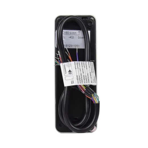 BCOM BT-404HD Silver, виклична відеопанель на 4 абоненти, HD 720p, вбудований контролер замка - 240577