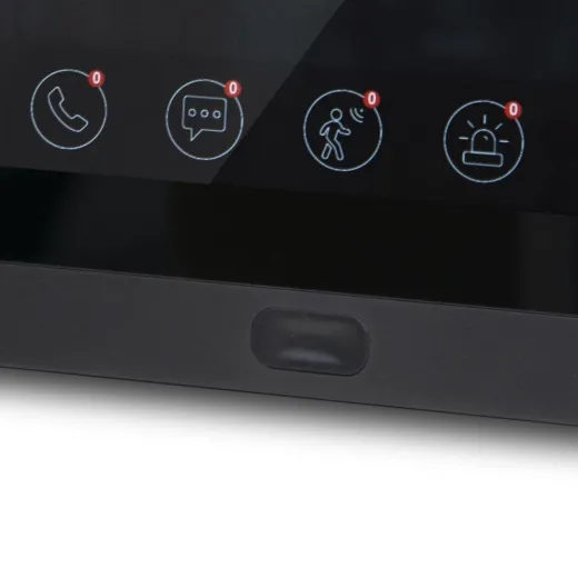 BCOM BD-760FHD/T Black, Wi-Fi відеодомофон 7", IPS сенсорний екран, Tuya Smart, Full HD - 242052