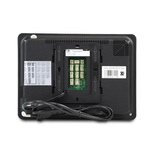 Комплект Wi-Fi відеодомофона 7" BCOM BD-760FHD/T Black + виклична панель BCOM BT-400FHD Black, Tuya Smart, Full HD - 2488776