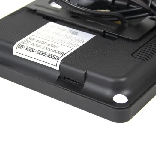 Комплект Wi-Fi відеодомофона 7" BCOM BD-760FHD/T Black + виклична панель BCOM BT-400FHD Black, Tuya Smart, Full HD - 2488776