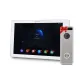Комплект відеодомофона BCOM BD-1070FHD/DVR-T White + виклична панель Tantos Triniti FHD, Wi-Fi, Tuya Smart, Full HD