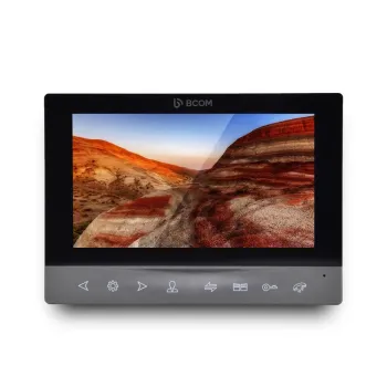 BCOM BD-790FHD/T Black, Wi-Fi відеодомофон 7", IPS дисплей, Tuya Smart, Full HD